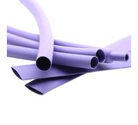 Gaine thermorétractable 2:1 violette, diamètre 0,6 mm à 80 mm, 1 à 10 m, gaine de protection for câbles et câbles de réparation(3mm,3 meters)