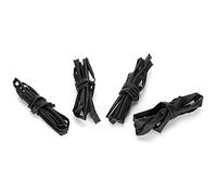 Gaine Thermorétractable, 4 Tailles pour Isolation électrique | Polymère polyoléfine, Souple et élastique, Rétrécissement rapide, Traitement des extrémités des fils, 1 Mètre par pièce