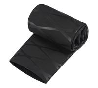 Gaine thermorétractable à motif de lignes SOURCING MAP Gaine pour Poignée Canne à Pêche 45mm Dia 73mm Plat 1.6ft 2:1 Rapport Noir