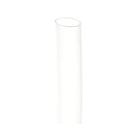 Gaine Thermorétractable Adhésive, 4mm Après Rétreint Diamètre, 12mm Avant Rétreint Diamètre, 1.2 m Longueur, Transparent, Lot de 1