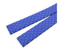 Gaine thermorétractable antidérapante for Canne à pêche, Gaine Isolante for poignée de vélo, Protection imperméable for poignée de Raquette(Blue,Diameter 22MM 1M X 5PIECE)