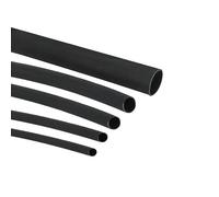 Gaine thermorétractable électrique Fil d'enveloppe de Gaine Tube, thermorétractable diamètre 0.8mm à 150mm, rétractable Noir 2:1 for Fils 1 pièce(12MMX100METERS)