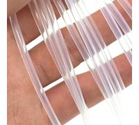 Gaine thermorétractable en PTFE, taux de rétraction 4:1, haute température 260 °C, 600 V, translucide, diamètres disponibles : 2 mm, 4 mm, 6 mm, 8 mm, 9,6 mm(4mm 2 meter)