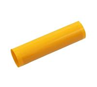 Gaine thermorétractable en PVC for batteries 18650/26650/21700, 50 pièces, gaine thermorétractable prédécoupée, protection for piles(Orange Yellow,26650 Film)
