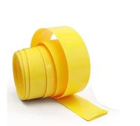 Gaine thermorétractable en PVC jaune de qualité Marine de 8 mètres, largeur 29.5mm ~ 200mm, isolée et Durable for la réparation de fils(75mm)
