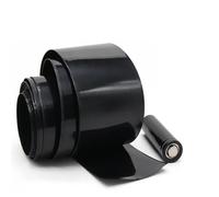Gaine thermorétractable en PVC noir for batterie, largeur 200 à 500 mm, gaine thermorétractable plate for isolation de batterie.(Width 400mm Dia255mm,5 meters)