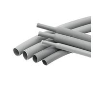 Gaine thermorétractable grise à double paroi, rapport de rétraction 3:1, diamètre 2,4-50 mm, isolée en polyoléfine, avec revêtement adhésif, manchon rétractable, étanchéité, résistante à l'usure(19.1m