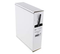 Gaine thermorétractable Noir 3:1 avec Colle, 4,8 à 1,6 mm, 3,5 m - Boîte Distributeur