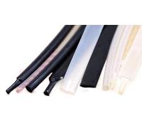 Gaine thermorétractable PVDF 2:1 semi-rigide haute température 600 V (diamètre intérieur : 0,8 1,2 1,6 2,4 3,2 6,4 8 9,5 12,7 15,4 19,1 25,4 mm)(Clear,4.8mm x 1 meter)