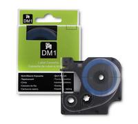 Gaine thermorétractable Qoltec pour imprimantes DYMO D1/DM1 | 12 mm x 1,5 m | Bl