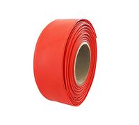 gaine thermorétractable, ruban thermorétractable, Rouleau de gaine thermorétractable, rapport de rétrécissement 2:1, manchon, tube souple, rétrécissement uniforme, ajustement serré, 1 mm à 50 mm(Red,1