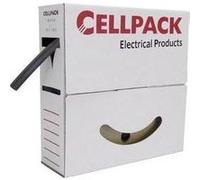 Cellpack Gaine thermorétractable 127060 sans colle bleu 6,40/3,20 mm Taux de retrait 2:1 10 m