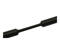 Gaine thermorétractable sans colle 3:1 HellermannTyton 319-01200 noir Ø avant retreint: 12 mm 1 m