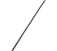 Gaine thermorétractable sans colle noir 4.50 mm Taux de rétreint : 2:1 393791
