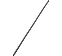 Gaine thermorétractable sans colle noir 6 mm Taux de rétreint : 2:1 393792