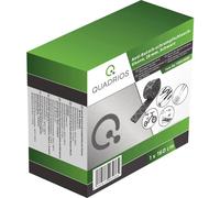 Gaine thermorétractable sans colle Quadrios 1908CA068 noir 28 mm Taux de retreint:2:1 1.6 m