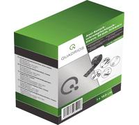 Gaine thermorétractable sans colle Quadrios 1908CA073 noir 50 mm Taux de retreint:2:1 1.6 m