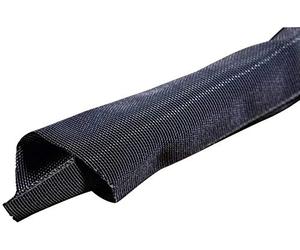 Gaine tressée DSG Canusa 8690180955 noir polyester 18 à 18 mm 2 m