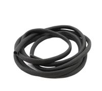 Gaine tressée en fibre de verre - Longueurs de 1 m et 5 m, diamètre intérieur de 1 à 40 mm, gaine fendue tissée for la protection et l'isolation des fils, 1 pièce(Black,7MMx1M)