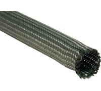 Gaine tressée HellermannTyton HEGMAN-02-NOMEX-GN 170-02100 vert Polyaramide Polymétaphénylèneisophthalamide (NOMEX) 1 à 2 mm 100 m