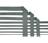 Gaine tressée HellermannTyton HEGMANWO-10-NOMEX-GN 170-02004 vert NOMEX® (Meta-Aramid) 8 à 16 mm Marchandise vendue au mètre