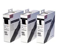 Gaine tressée HellermannTyton HLB15-PET-BK-10M 170-80150 noir polyester 5 à 5 mm 10 m