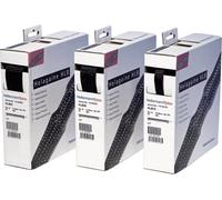 HellermannTyton Gaine tressée HLB25-PET-BK 170-80250 polyester noir Ø 10-30 mm 10 m