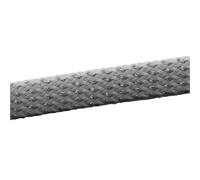 Gaine tressée Multicolore isolée en Pet, 5M, 2mm - 40mm, Gaine de câble Extensible, Tube Maille Nylon Ignifuge(White Silver,2mm)