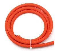 Gaine tressée Pet Haute densité 6 mm - Protection Durable for câbles et Fils - Longueurs Disponibles de 1 m à 50 m(Orange,20meter)