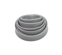 Gaine tressée pour câbles, Gaine Grise d'enveloppe de câble de la Douille 2-60mm de Tresse d'animal FAMILIER à Haute densité Personnalisable(2MM*20METER)