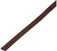 Gaine tressée TRU COMPONENTS CBBOX3037-BN 1568185 marron PET 30 à 37 mm 5 m