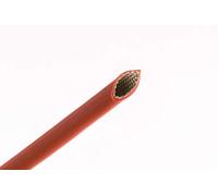 Gaine tubulaire de protection pour moteur de voiture Elle résiste à la chaleur, aux rayons UV, à l’huile, à l’essence, diamètre disponible de 1 mm à 28 mm, vendue au mètre, de couleur rouge, rouge