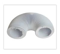 Gaine universelle pour sèche-linge - Multi-marques - 100mm - Longueur extensible 2.5m - Évacuation efficace