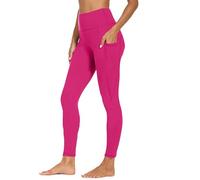 gaine ventre plat femme Legging Femme Anti-Cellulite Leggings Chaud Sans Couture Collants Sculptant Taille Haute Push-Up Pantalon Amincissant Compression Minceur short anti cellulite Rose vif M