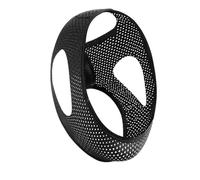Gaine Visage Anti Double Menton Bandage fin for le visage, masque lifting en V, remodelage du, bouclier facial, amélioration double menton(LIGHT BLACK)
