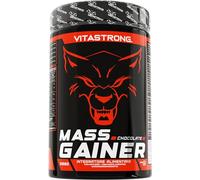 Gainer Mass, 30% Protéines en Poudre, Saveur Chocolat, Vitastrong