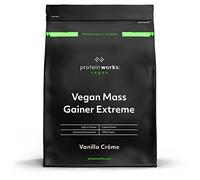 THE PROTEIN WORKS Gainer Vegan Extreme | Crème Vanillée | Protéine en poudre hypercalorique | Prise de poids | Vitamines & Minéraux | Protein Works | 2kg
