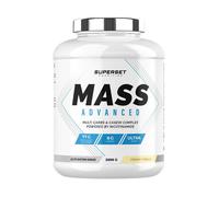 Gainers - Superset Nutrition - MASS ADVANCED (2,5kg) - Saveur Vanille Crémeuse