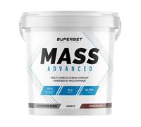 Gainers - Superset Nutrition - MASS ADVANCED (4KG) - Saveur Chocolat