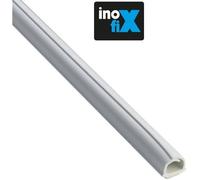 Inofix - Lot de 4 gaines adhésives Cablefix 8 x 7 mm blanc Blanc