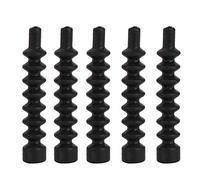 Gaines de Câble de Frein V-Brake, 5 Pièces en Caoutchouc Souple pour VTT et Vélo Ville - Protection et Guidage de Câble