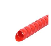 Gaines de Câbles,Gaine Cable Informatique Gaine de Protection Flexible en Spirale for câble, 1/2/5 mètres, 8 mm, 10(Red,ID 28mm,1 Meter)