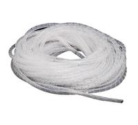 Gaines de Câbles,Gaine Cable Informatique Gaine Spirale Range Câbles 4-30mm for Gestion de Fils PC Organisateur Protection Tube(White,30mm)