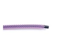 Gaines de Câbles,Gaine Cable Informatique Manchon de câble tressé 5M, 3.0mm 4mm, Simple Pet Extensible en Nylon for Clavier données USB, Gaine Protection, enveloppe Fil(Pink,3.0MM)