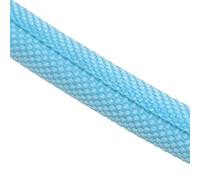 Gaines de Câbles,Gaine Cable Informatique Manchon de câble tressé en Pet à Fermeture Automatique, Extensible, Gestion des Lignes, Superpositions(Sky Blue,3.0MM,5 Meters)