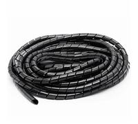 Gaines de Câbles,Gaine Cable Informatique Tube de Rangement Flexible en Spirale for câbles Bureau, 4 m, 7, diamètre 10-16 mm(Wraper 16MM 4M)