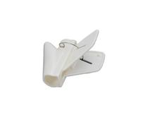 Gaines de Câbles Réutilisable 1 mètre 8/10/16/22/28/32mm Tube d'enroulement Spirale Gaine Ignifuge câble Manchon de Protection Ligne Organisateur Tuyau(White Clip,32mm 1m)