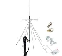 GAINFI Antenne Discone Scanner CB UHF VHF 25-3000MHz pour scanner SDR Radio Réception Émetteur HF VHF UHF MW SW FM FRS GMRS