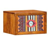 Gains De Chevet Vidaxl 2 Pcs 35x30x22 Cm Bois D'acacia Massif