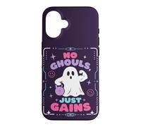 Gains d'haltérophilie pour Halloween Ghost Gym Coque pour iPhone 16